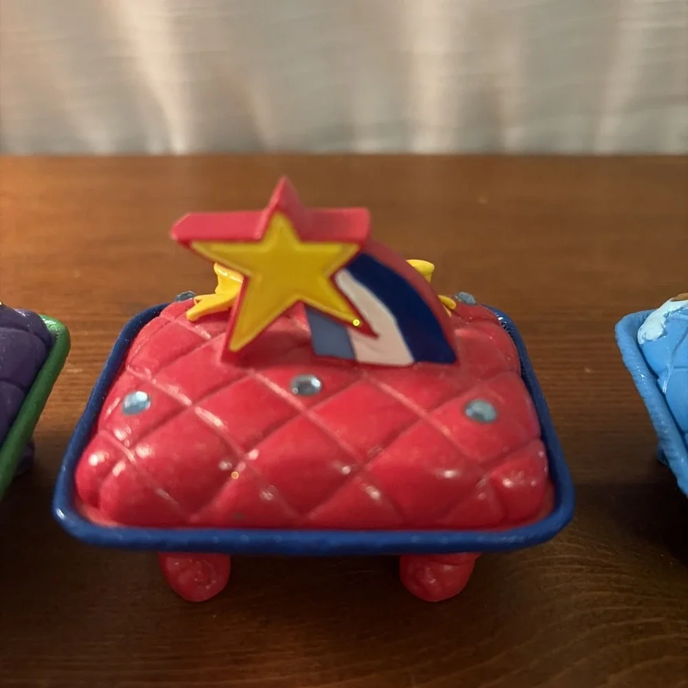 VINTAGE CLAIRES Y2K 2002 TRINKET BOXES‎ LOT OF 5